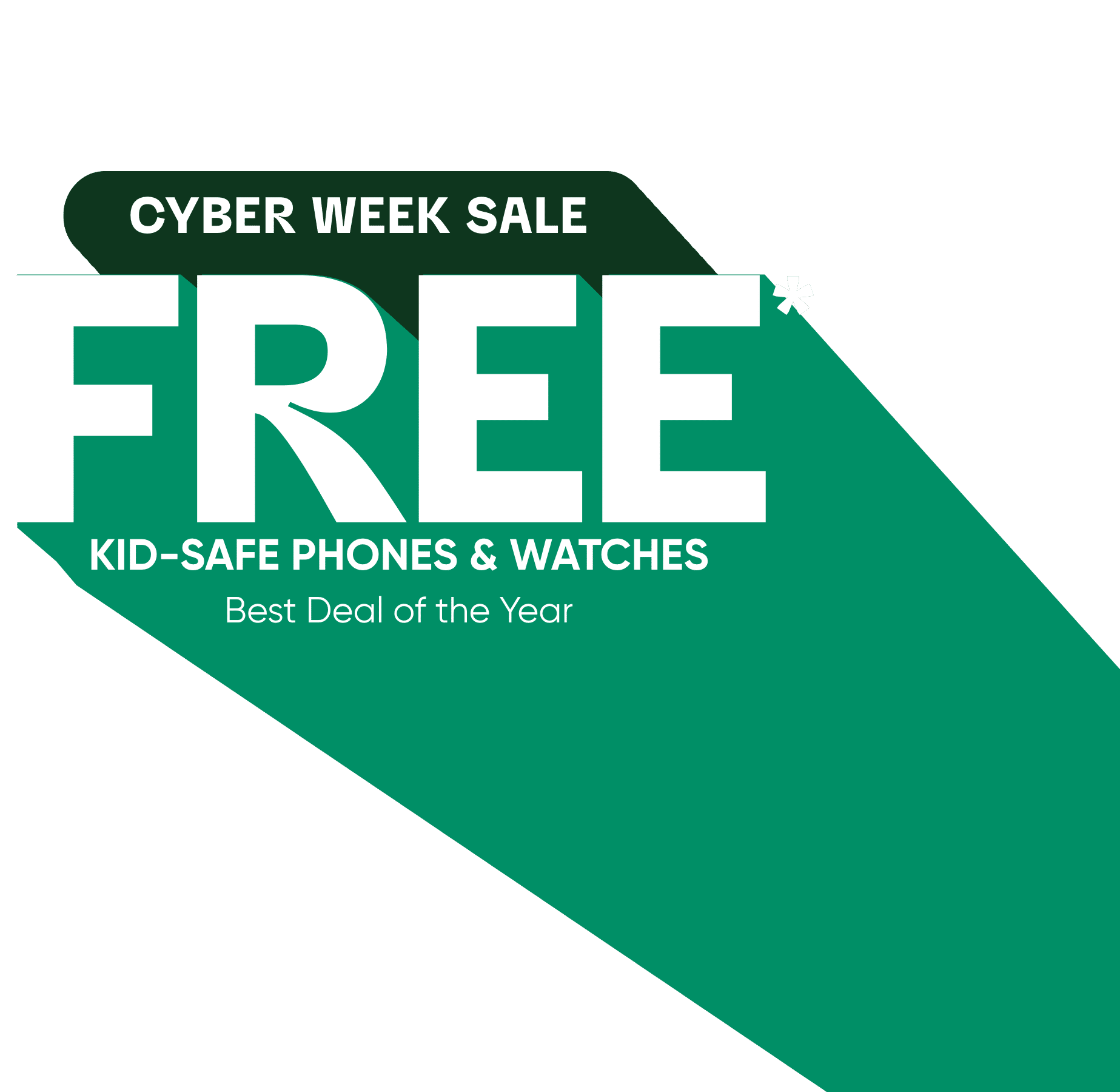 Free Kid Safe phones and watches. Gift safety. Get less stress.