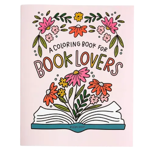 Pippi Post Book Lover Coloring Book