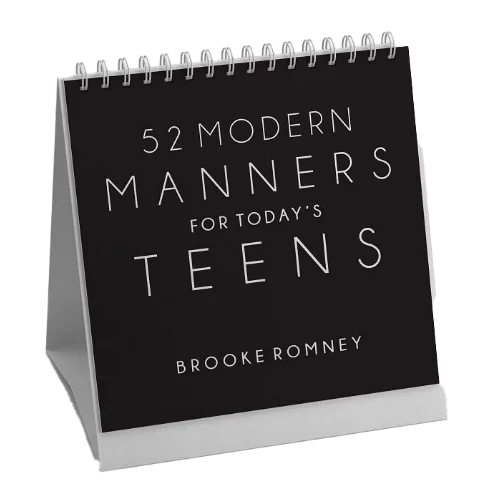 52 Modern Manners for Today's Teens/52 Modern Manners for Kids by Brooke Romney