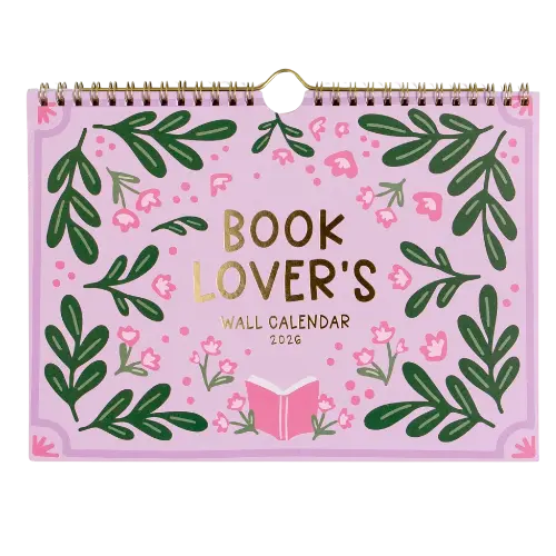 Pippi Post Book Lover’s Wall Calendar