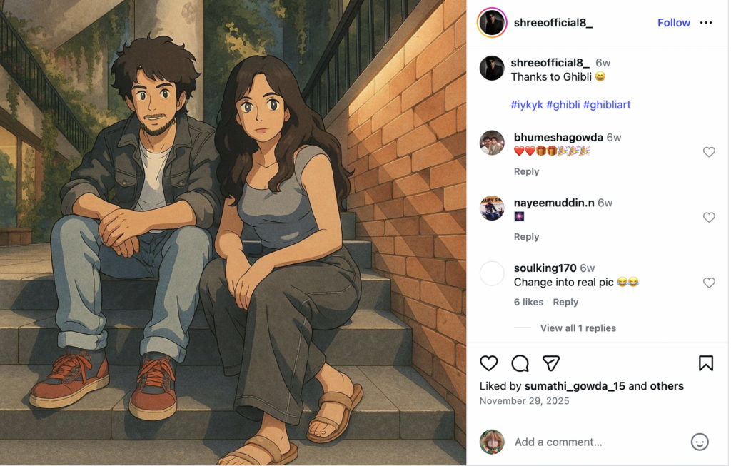 AI ghibli trend
